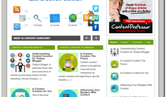 Content Curation PLR Blog