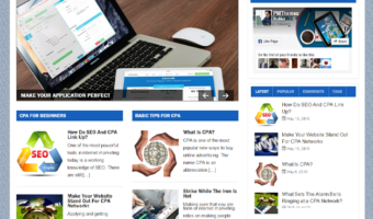 CPA Blogger PLR Site