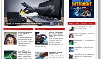 Identity Theft Ready Made Blog