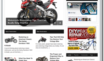 Motorcycle Restoration PLR Blog