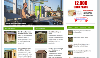 Shed Plans WP Site