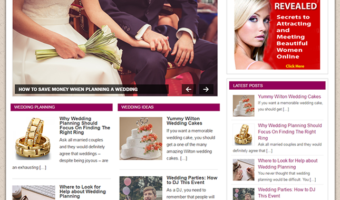 Wedding Plans PLR Blog