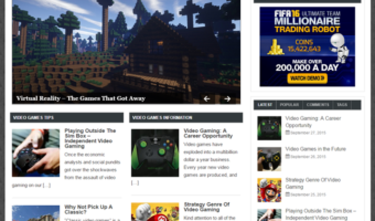 Video Gaming PLR Blog