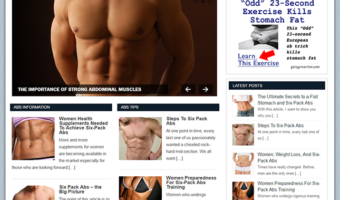 Six Pack Abs Affiliate Blog